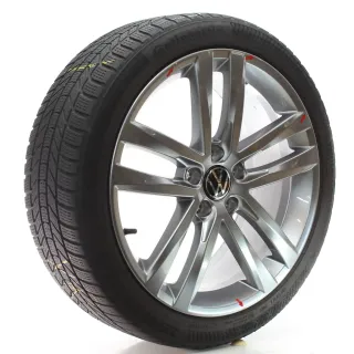 VW Golf 7 VII 5G Winterräder Salvador Grau Conti 225/40R18 92V 5G0601025AF - Bild 6