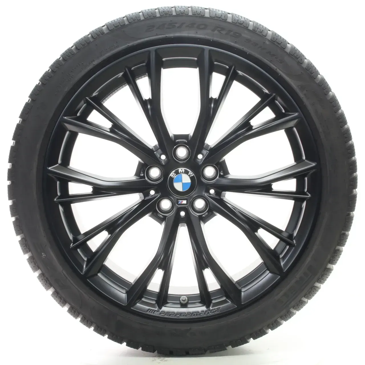 BMW 5er G30 G31 Winterräder M  Doppelspeiche 786 Pirelli 245/40R19 6885455 - Bild 1