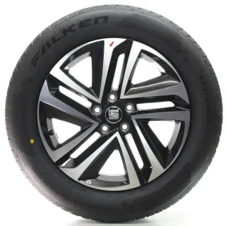 Seat Tarraco KN2 Winterräder Schwarz Glanz Falken 235/55R18 DOT24 5FJ601025C - Bild 1