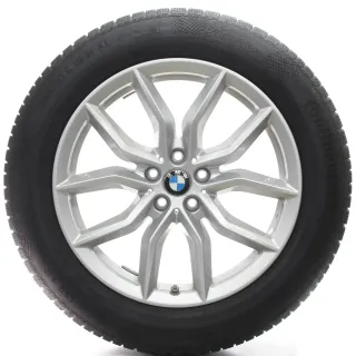 BMW X5 G05 X6 G06 Winterräder V-Speiche 734 Continental 265/50R19 DOT22 6880685 - Bild 4