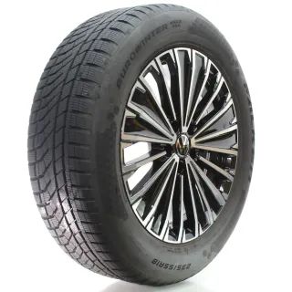 VW Tiguan CT1 Winterräder Napoli Schwarz Glanz Falken 235/55R18 DOT24 571601025K - Bild 6