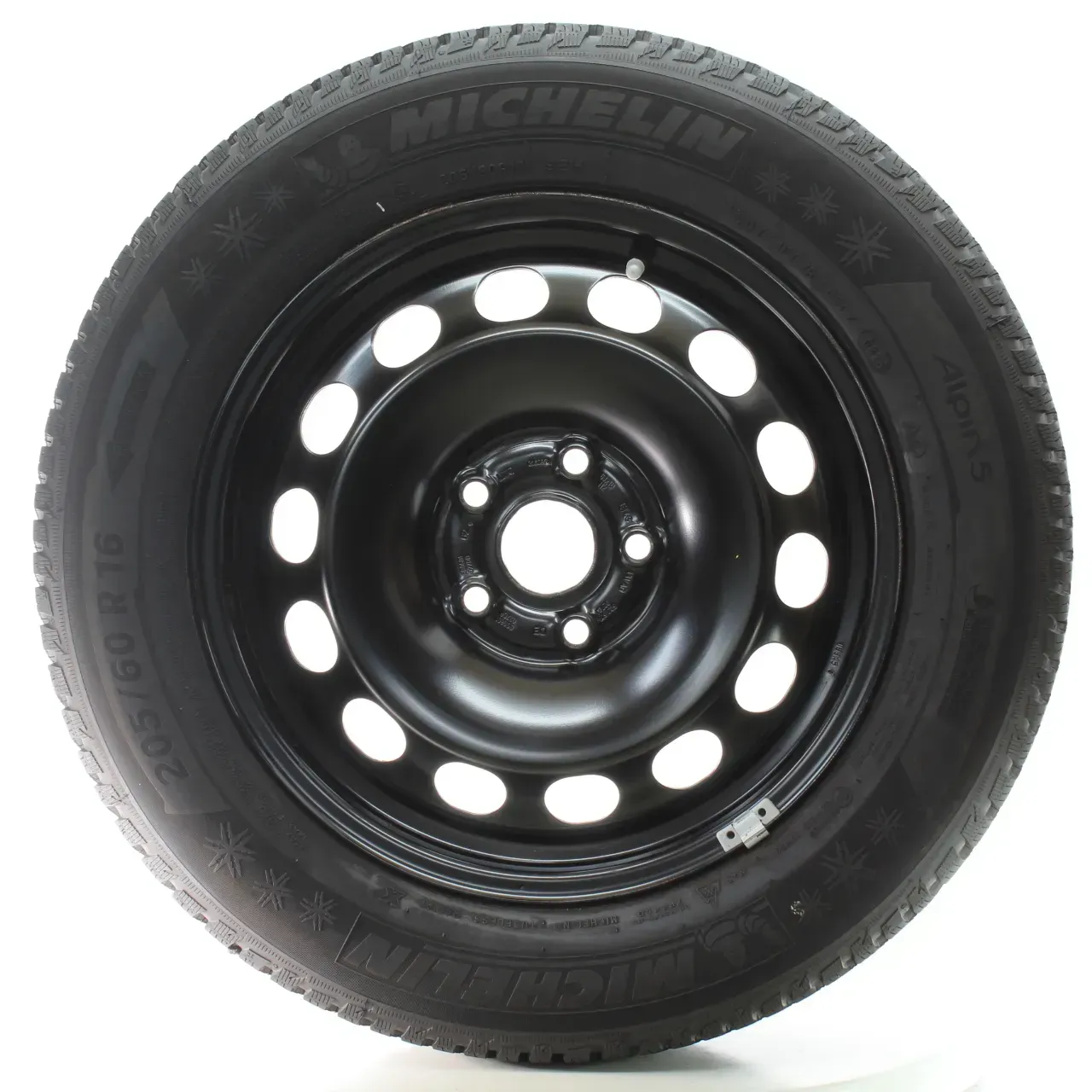 VW T-ROC A11 Audi Q2 GAB Winterräder Stahl Michelin 205/60R16 DOT25 5Q0601027DP - Bild 1