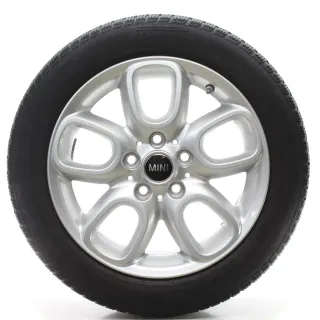 MINI Cooper F55 F56 F57 Winterräder Loop Spoke 494 Pirelli 195/55R16 87H 6855103 - Bild 1