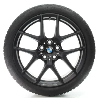 BMW 1er F40 2er F44 Winterräder M Y-Speiche 554 Conti 225/40R18 DOT24 8092354 - Bild 2