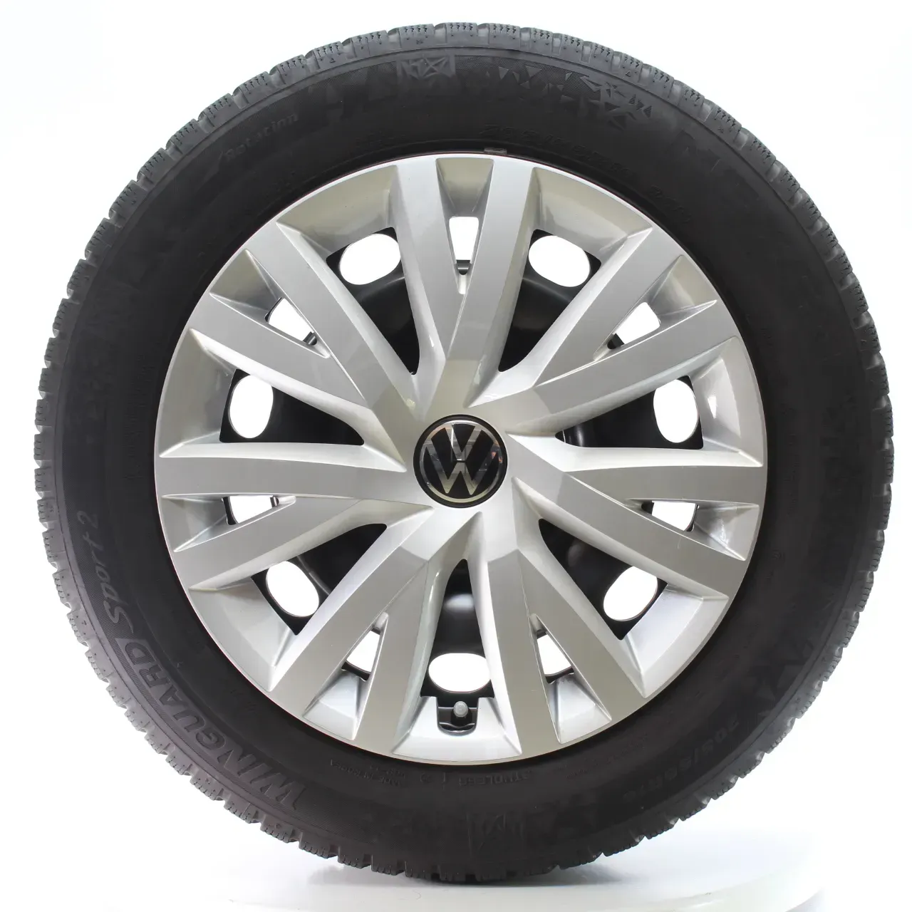 VW Golf 8 VIII CD1 CG5 Winterräder Stahl Nexen 205/55R16 91H DOT24 5Q0601027BQ - Bild 1