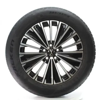 VW Tiguan CT1 Winterräder Napoli Schwarz Falken 235/55R18 104H DOT25 571601025K - Bild 3