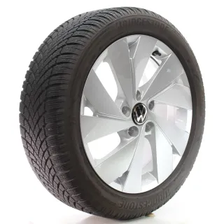 VW Golf 8 VIII CD1 Winterräder Belmont Bridgestone 205/50R17 DOT25 5H0601025B - Bild 6