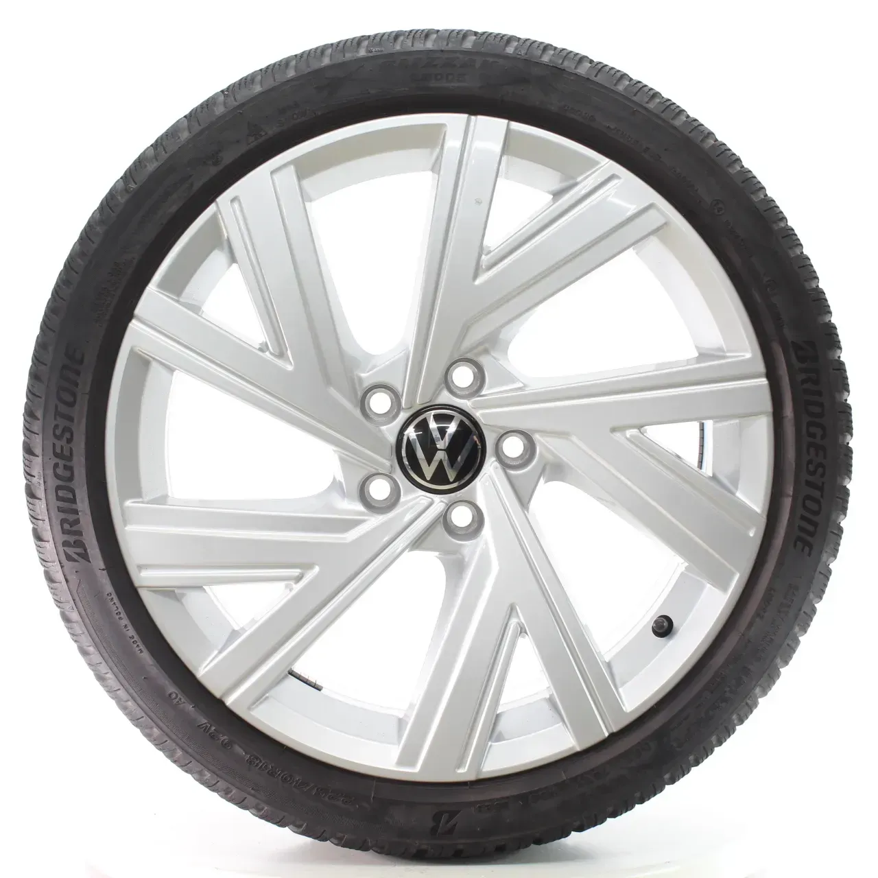 VW Golf 8 VIII GTI R Winterräder Bergamo Bridgestone 225/40R18 DOT23 5H0601025AB - Bild 1