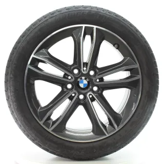 BMW 1er F40 2er F45 F46 Sommerräder Doppelspeiche 549 225/45R17 DOT23 6856087 - Bild 4