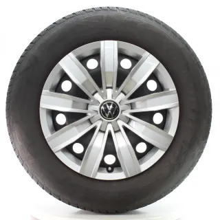 VW Tiguan AD1 Audi Q3 F3 Winterräder Stahl 215/65R17 99H DOT25 5QF601027J/R/T - Bild 2