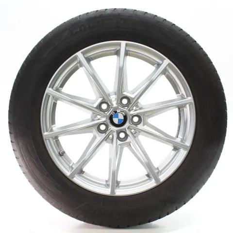 Background image for BMW 4er i4 G26 Winterräder V-Speiche 851 Silber Goodyear 225/55R17 101H 6896762