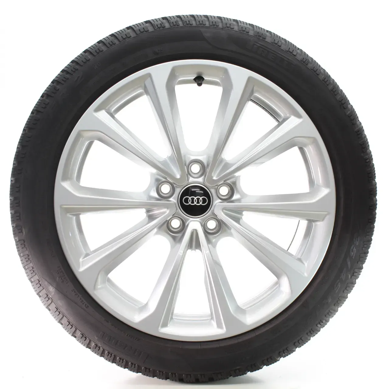 Audi A5 FU2 B10 Winterräder 5-Doppelspeichen Pirelli 235/45R18 DOT25 8B3601025D - Bild 1