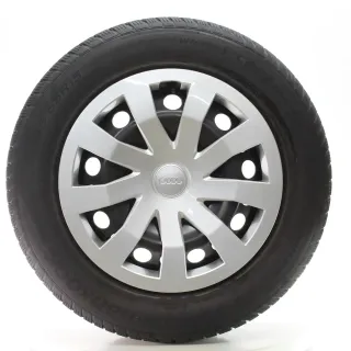 Audi A1 GB VW Polo 2G Winterräder Stahl Hankook 185/65R15 92H DOT25 2Q0601027 - Bild 2