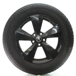 Skoda Kodiaq NS6 Winterräder 5-Arm-Rotor Bridgestone 215/65R17 DOT23 565601025AA - Bild 2
