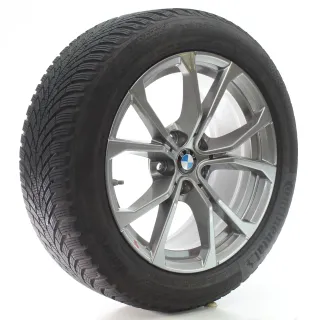 BMW 2er G42 3er G20 G21 Winterräder V-Speiche 776 Conti 225/50R17 DOT25 6883518 - Bild 6