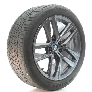 BMW 4er GC i4 G26 Winterräder Doppelspeiche 853 Goodyear 245/45R18 100H 6896768 - Bild 6