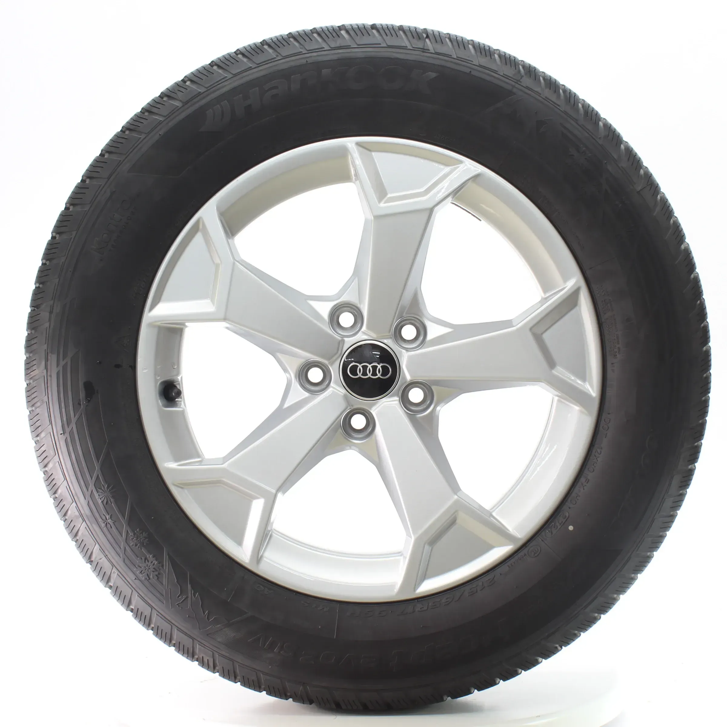 Audi Q3 F3 Winterräder 5-Arm-Secare-Design Hankook 215/65R17 DOT24 83A601025AL - Bild 1