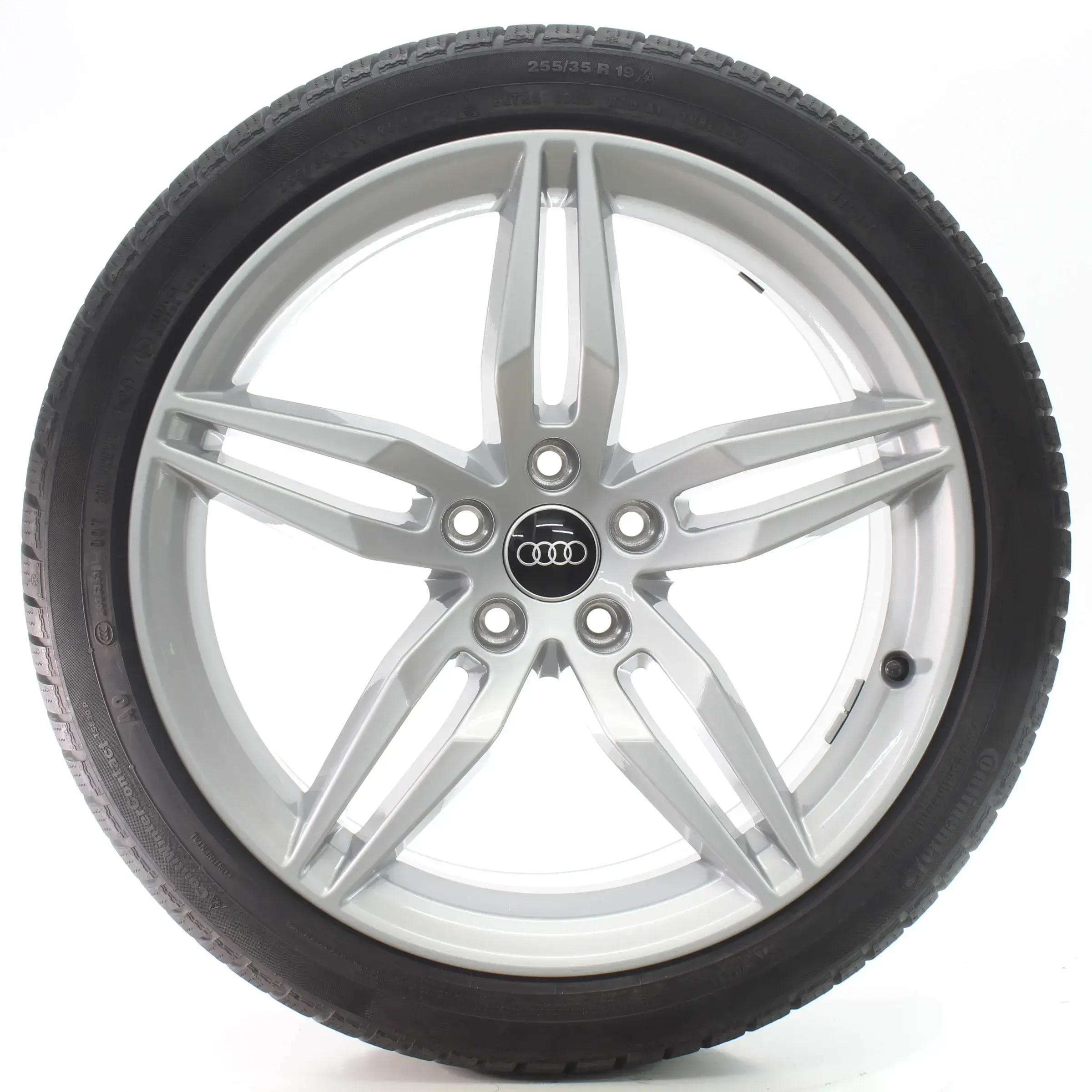 Audi A5 S5 8W Winterräder 5-Arm-Doppelspeiche Conti 255/35R19 DOT24 8W0601025AM - Bild 1