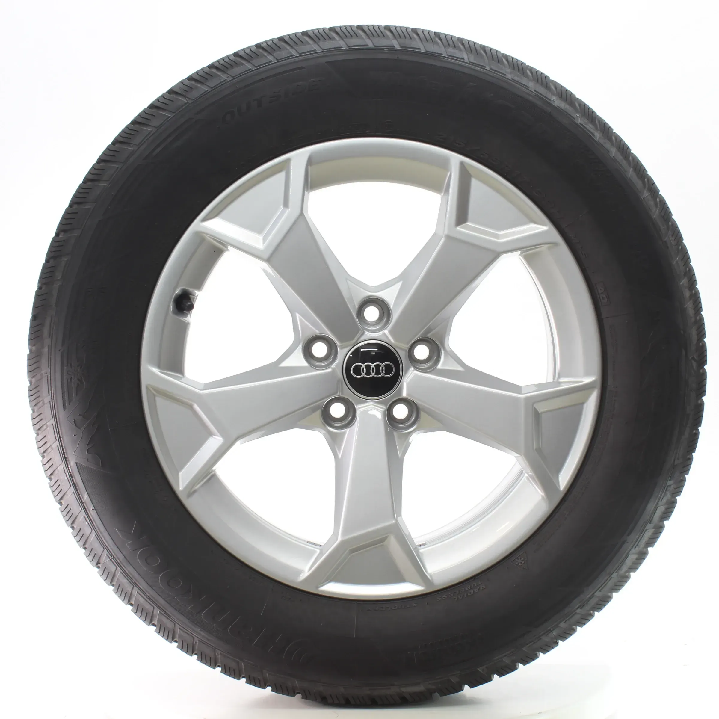 Audi Q3 F3 Winterräder 5-Arm-Secare-Design Hankook 215/65R17 DOT24 83A601025AL - Bild 1