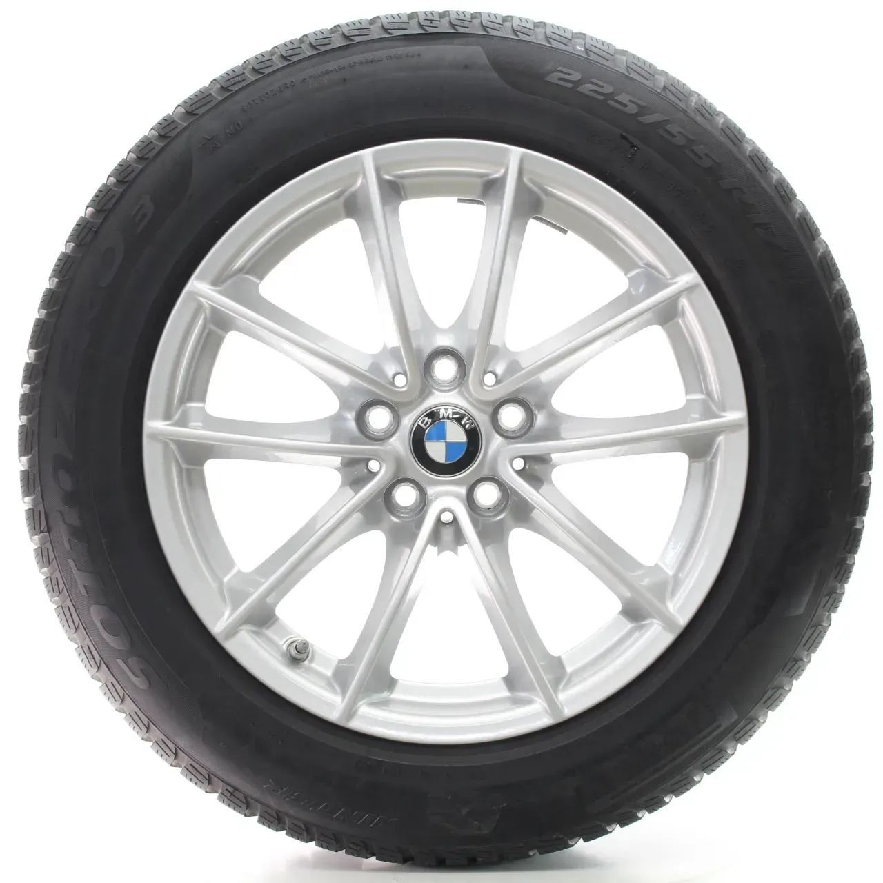 BMW 5er G30 G31 Winterräder V-Speiche 618 Pirelli 225/55R17 97H DOT23 6868217 - Bild 1