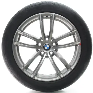 BMW 5er G30 G31 Sommerräder M Doppelspeiche 662 245/45-275/40R18 DOT22 7855081-2 - Bild 2