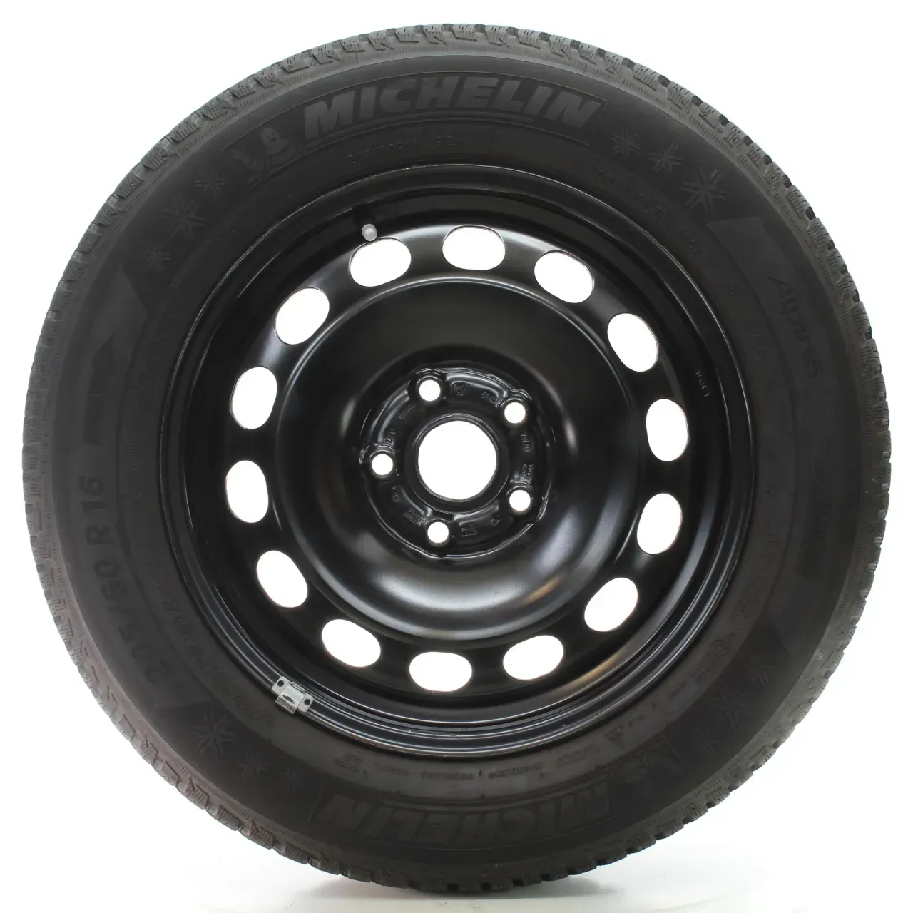 Audi Q2 GAB VW T-ROC A11 Winterräder Stahl Michelin 205/60R16 DOT24 5Q0601027CJ - Bild 1