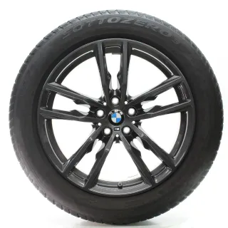 BMW X3 G01 X4 G02 Winterräder Doppelspeiche 698 M Pirelli 245/50R19 8093921 - Bild 3