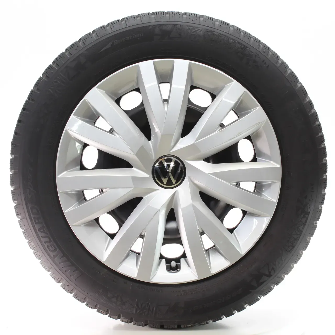 VW Golf VIII CD1 CG5 Winterräder Stahl Nexen 205/55R16 91H DOT24 5Q0601027BQ - Bild 1