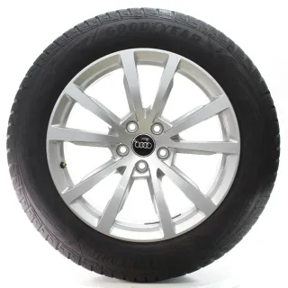 Audi A8 S8 4N D5 Winterräder 5-V-Speichen Goodyear 235/55R18 DOT23 4N0601025A - Bild 1