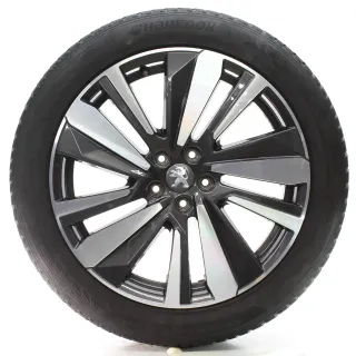 Peugeot 3008 5008 II Winterräder 5-Doppelspeichen Hankook 205/55R19 9809685477 - Bild 1