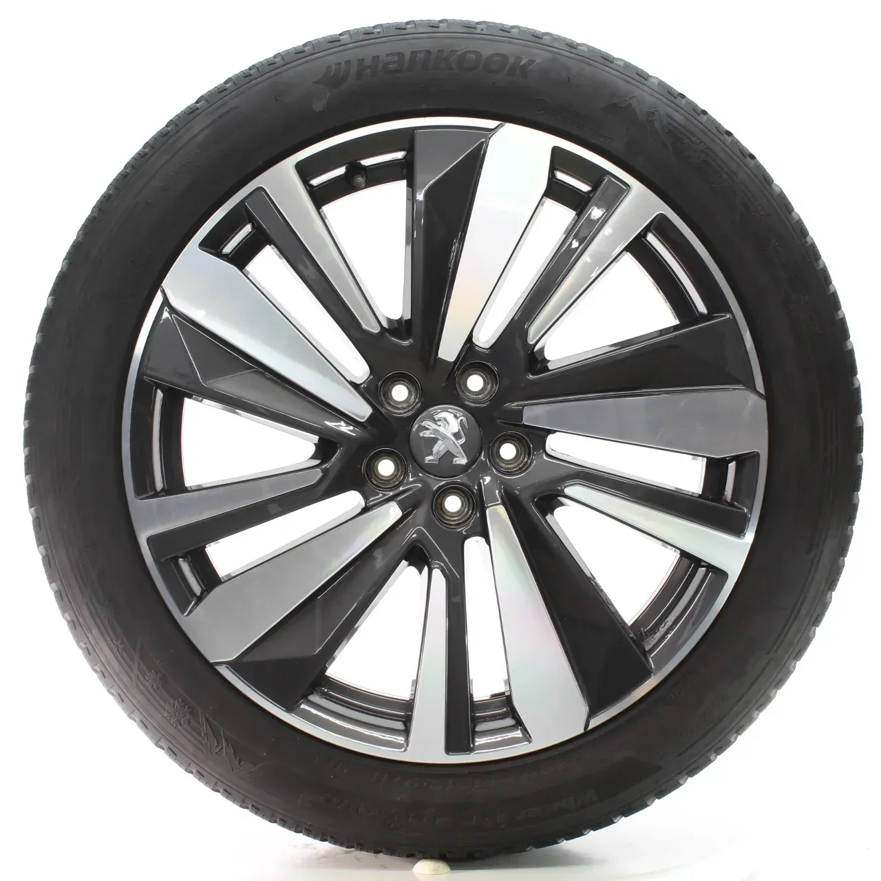 Peugeot 3008 5008 II Winterräder 5-Doppelspeichen Hankook 205/55R19 9809685477 - Bild 1