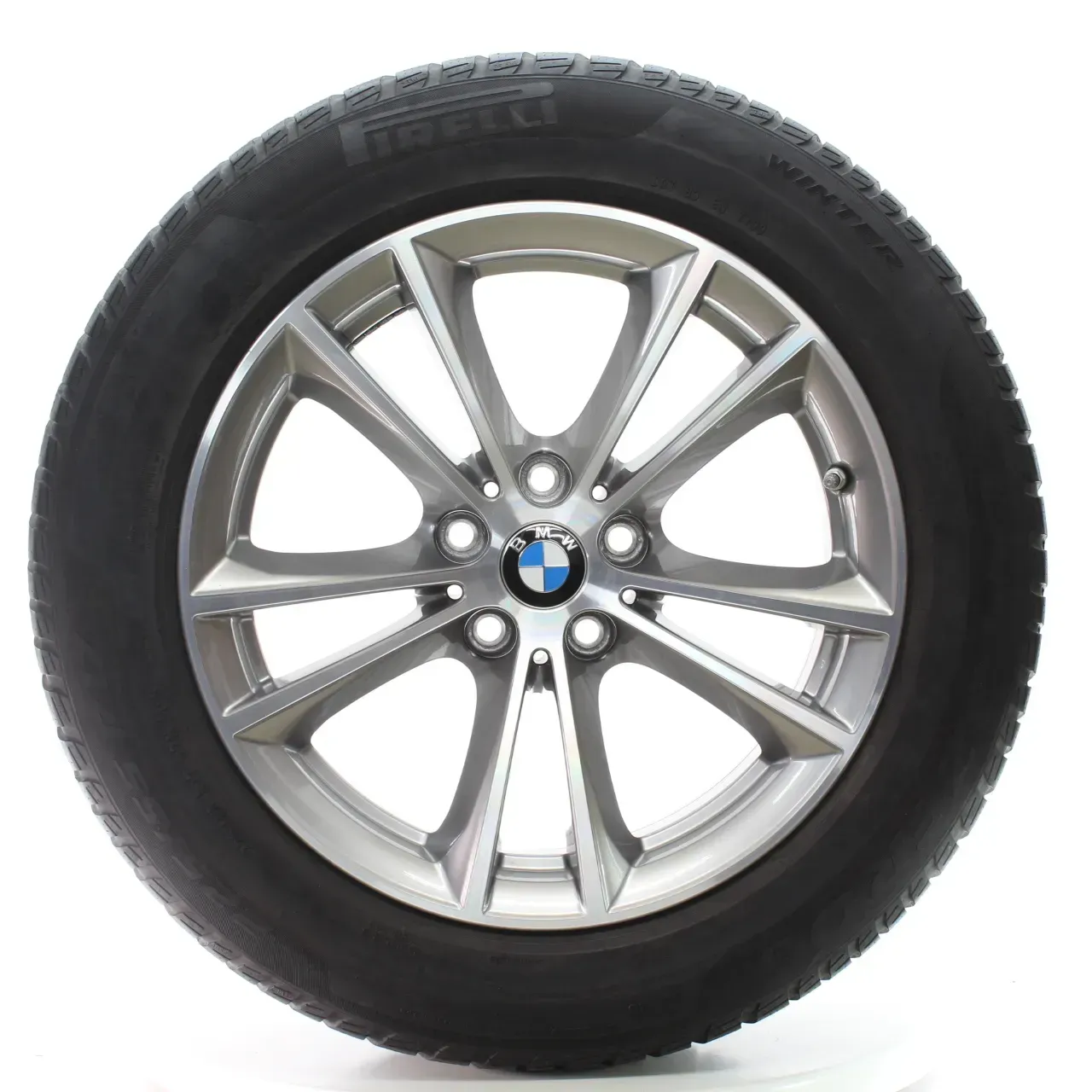 BMW 5er G30 G31 Winterräder V-Speiche 631 Pirelli 225/55R17 97H DOT23 6863417 - Bild 1