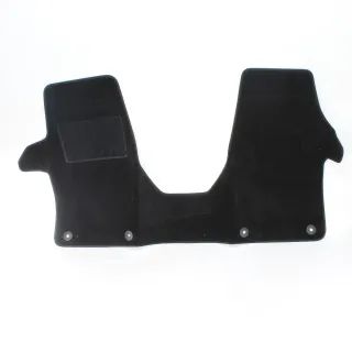 VW T5 7E Textilfußmatten Fußmatte vorne Schwarz 7E1061404A NEU - Bild 1