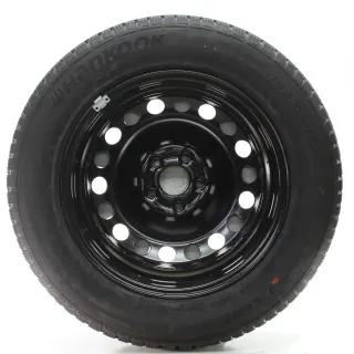 Audi A1 GB VW Polo 2G Winterräder Stahl Hankook 185/65R15 92H DOT25 2Q0601027 - Bild 5