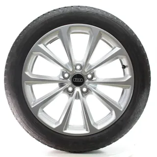 Audi A5 FU2 B10 Winterräder 5-Doppelspeichen Goodyear 235/45R18 DOT25 8B3601025D - Bild 3