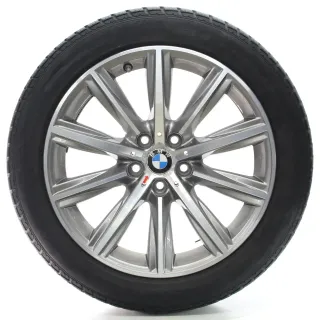 BMW 5er G30 G31 Winterräder V-Speiche 684 Goodyear 245/45R18 100V 6874440 - Bild 2