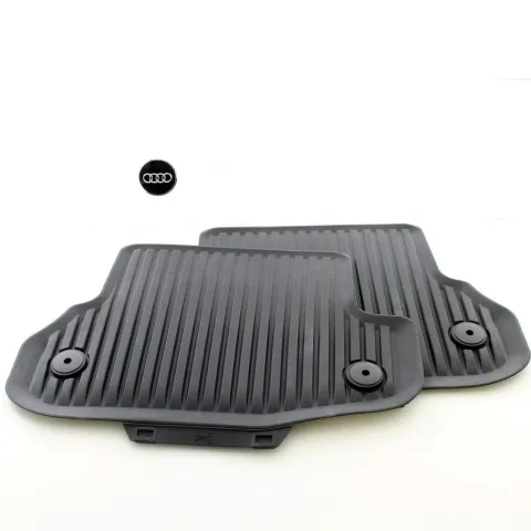 Background image for Audi A5 Coupe  S5 Coupe Original Gummifußmatten hinten Schwarz 8W7061511041