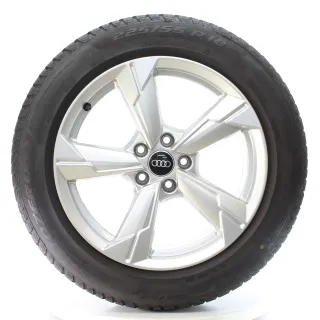 Audi A6 S6 4K C8 Winterräder 5-Arm Pirelli 225/55R18 102V DOT25 4K0601025D - Bild 3