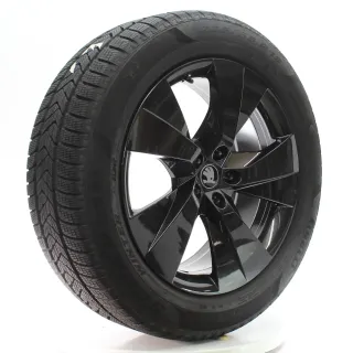 Skoda Enyaq IV 5A Winterräder Luter Pirelli 235/55-255/50R19 DOT25 5LA601025CP - Bild 6