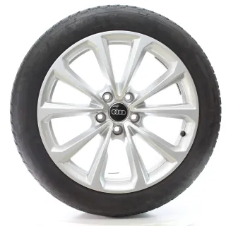 Audi A5 S5 FU Winterräder 5-Doppelspeichen Goodyear 235/45R18 DOT25 8B3601025D - Bild 4