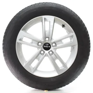 KIA EV4 Winterräder Amsa Silber Hankook W330 215/60R17 96H DOT25 SZ400ADE07 - Bild 1