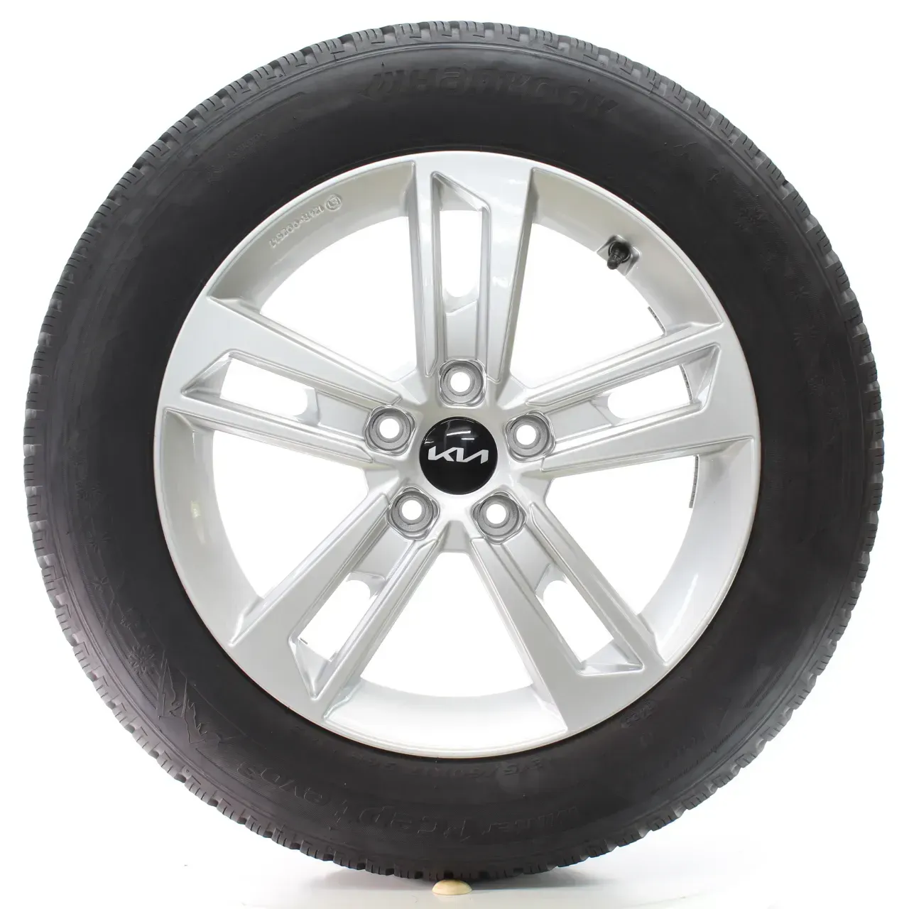 KIA EV4 Winterräder Amsa Silber Hankook W330 215/60R17 96H DOT25 SZ400ADE07 - Bild 1