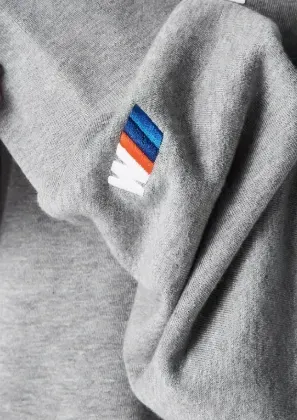 BMW M Sweat-Hoodie Gr.S Grau Unisex Kapuzenpullover Oversized 80142864166 NEU - Bild 3