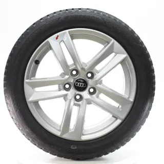 Audi A4 S4 8W Winterräder 5-Parallelspeichen Hankook 225/50R17 DOT25 8W0601025P - Bild 4
