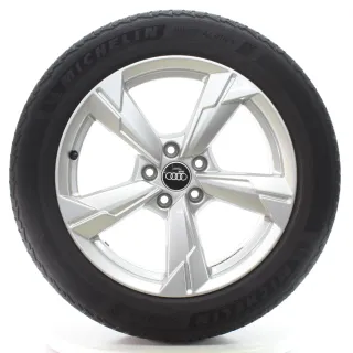 Audi A6 S6 4K C8 Winterräder 5-Arm Michelin 225/55R18 102V DOT23 4K0601025D - Bild 1