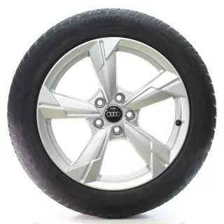 Audi A6 4K C8 Winterräder 5-Arm Uniroyal 225/55R18 102V DOT25 4K0601025D - Bild 1