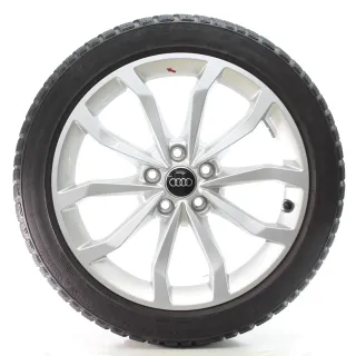 Audi A4 S4 8W Winterräder 10-Speichen V-Design 225/45R18 95H DOT24 8W0601025ED - Bild 3