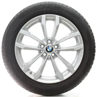 BMW X3 G01 X4 G02 Winterräder V-Speiche 691 Pirelli 245/50R19 DOT24 36116877325 - Bild 1