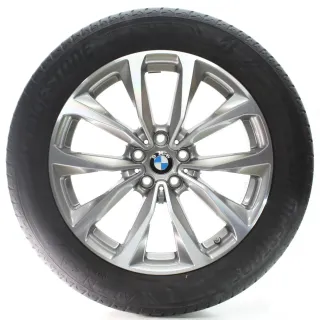 BMW X3 F97 X4 F98 Sommerräder V-Speiche 692 Bridgestone 245/50R19 105V 6877326 - Bild 3