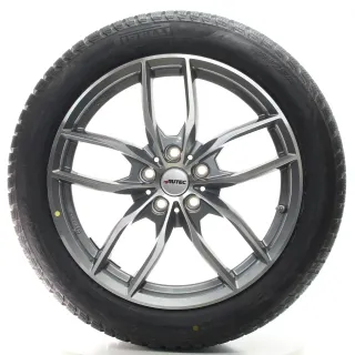 BMW 5er G30 G31 Winterräder AUTEC BV8018 Grau Pirelli 245/45R18 DOT22 KBA 53544 - Bild 3